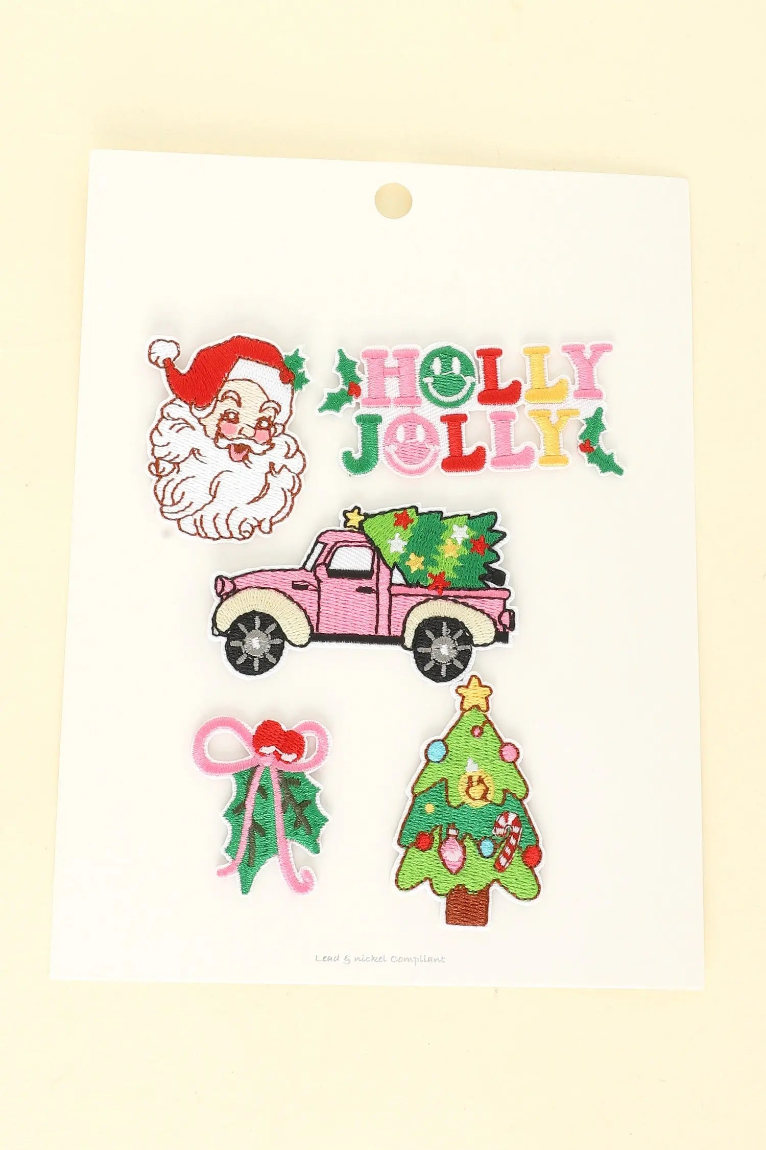 Christmas Truck Patch Set - PinkPro Beauty Supply