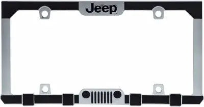 Chroma Graphics Jeep Grille & Bumper Plastic Plate Frame PinkPro Beauty Supply