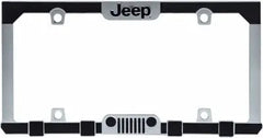 Chroma Graphics Jeep Grille & Bumper Plastic Plate Frame PinkPro Beauty Supply