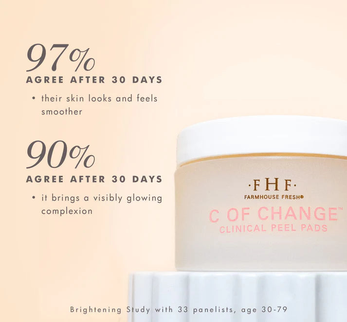 FarmHouse Fresh C of Change® Clinical Peel Pads - 50 pack