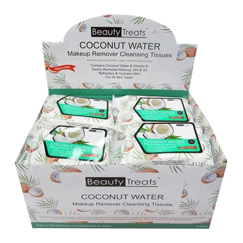 Coconut Water Make-Up Remover Cloths PinkPro Beauty Supply