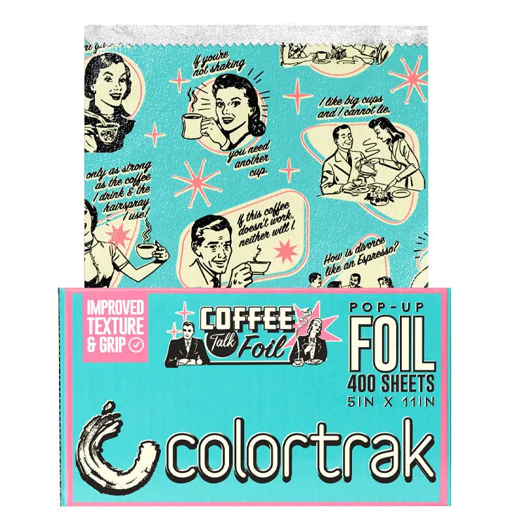 Colortrak Coffee Talk Pop-Up Foil 400 Count - PinkPro Beauty Supply