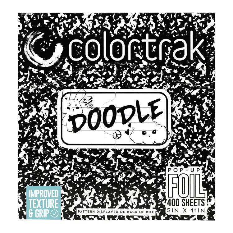 Colortrak Doodle Pop-Up Foil 400 Count - PinkPro Beauty Supply