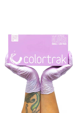 Colortrak- Nitrole Gloves - Lilac Large Colortrak