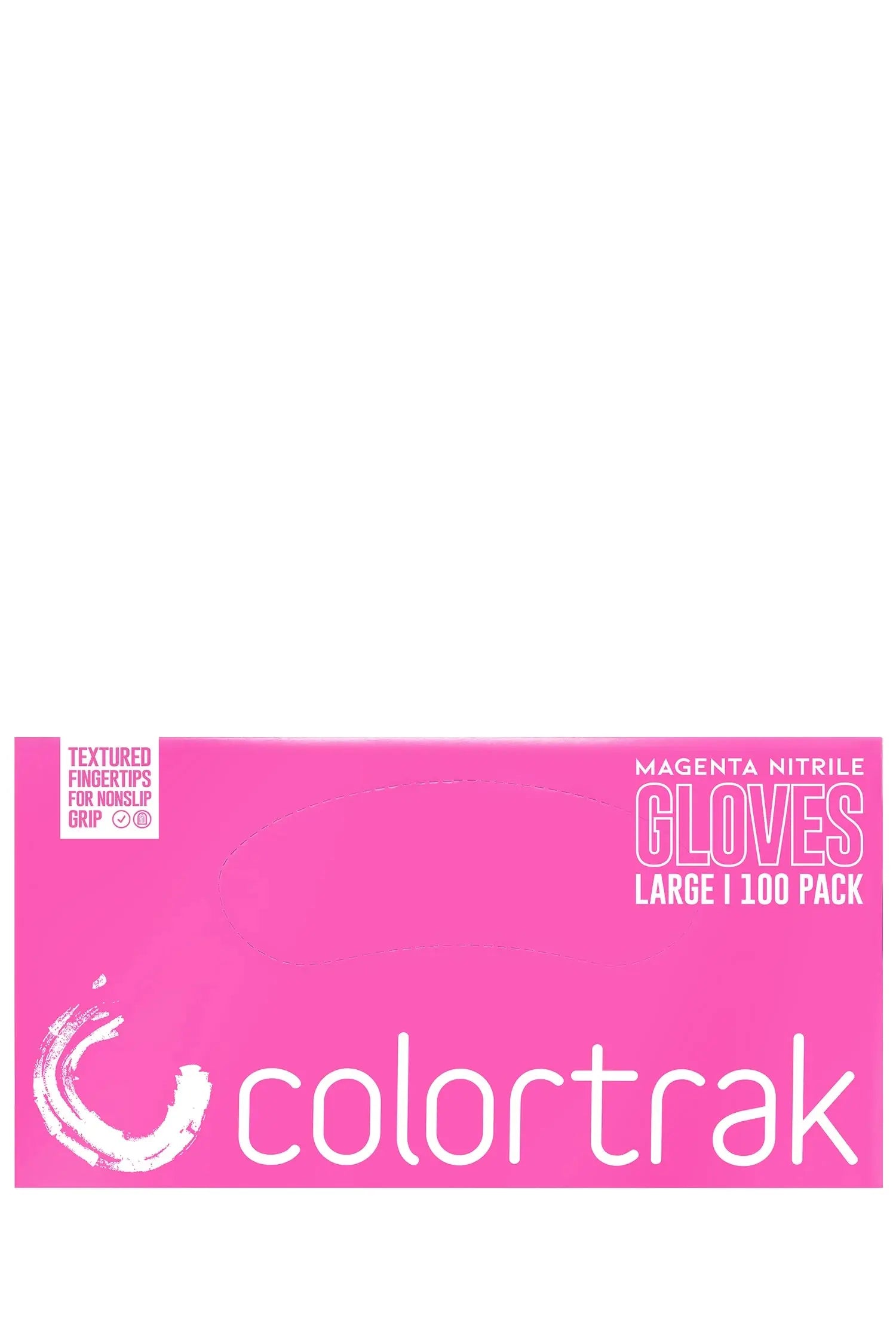 Colortrak- Nitrole Gloves Magenta Small - 100 Pack Colortrak
