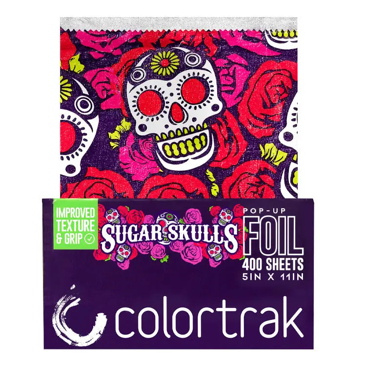 Colortrak Sugar Skull Pop-Up Foil 400 Count - PinkPro Beauty Supply