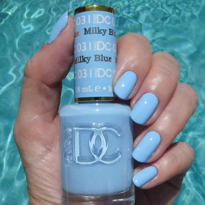 DND DC Duo Milky Blue #031 0.5 oz.