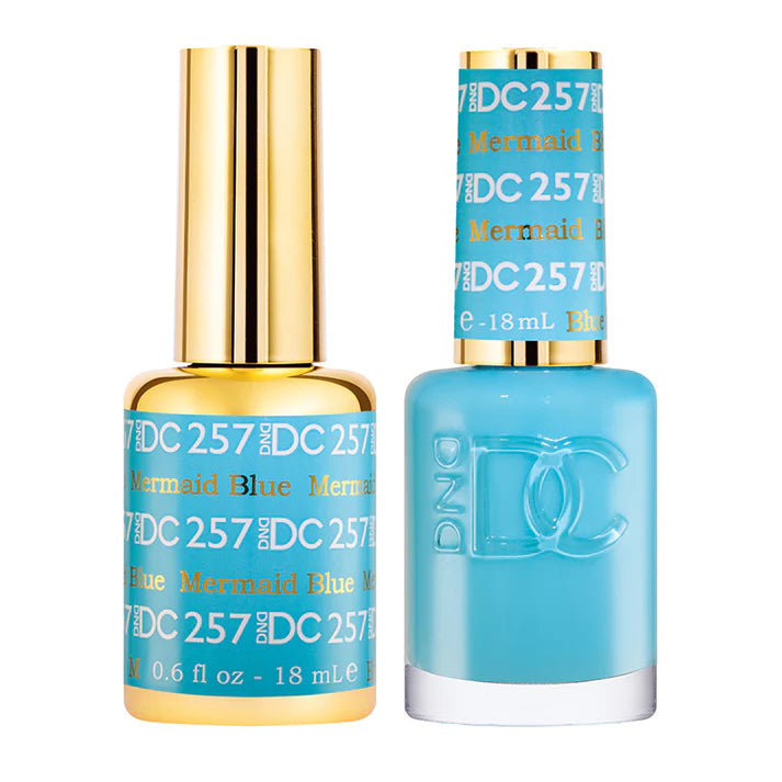 DND Duo Mermaid Blue #257 .5 oz. DND
