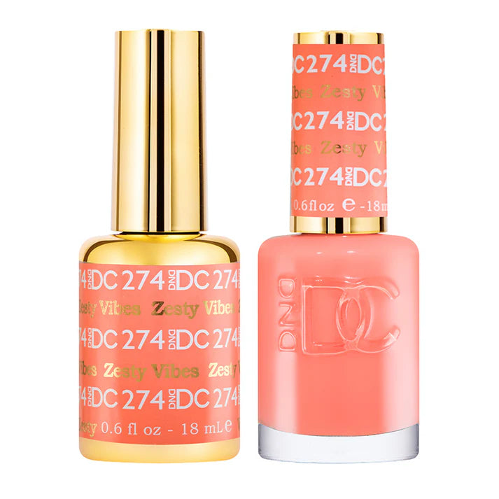 DND DC Duo Zesty Vibes #274 .6 oz. - PinkPro Beauty Supply