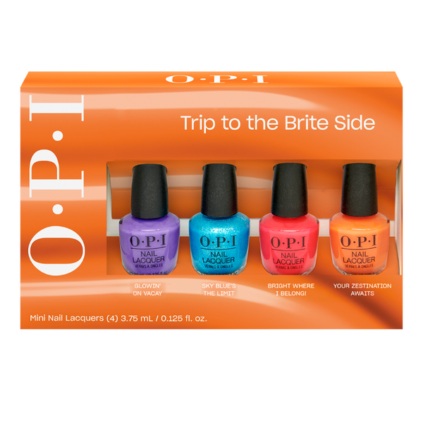OPI Trip to the Brite Side Collection - Nail Lacquer 4 Pack Mini