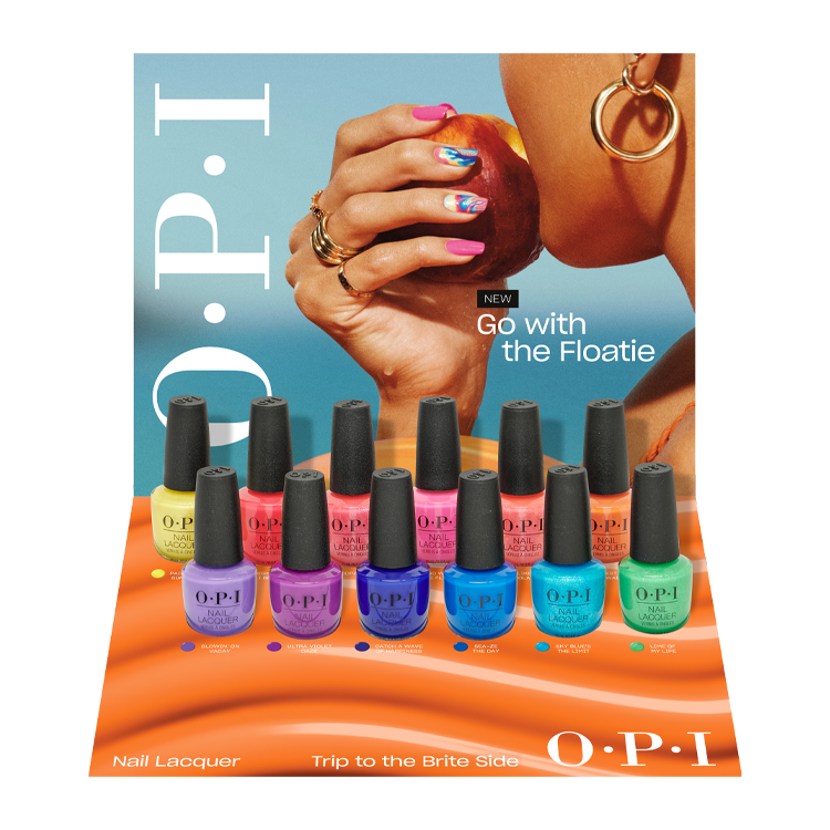 OPI Trip to the Bright Side Collection - Nail Lacquer 12 Piece Display