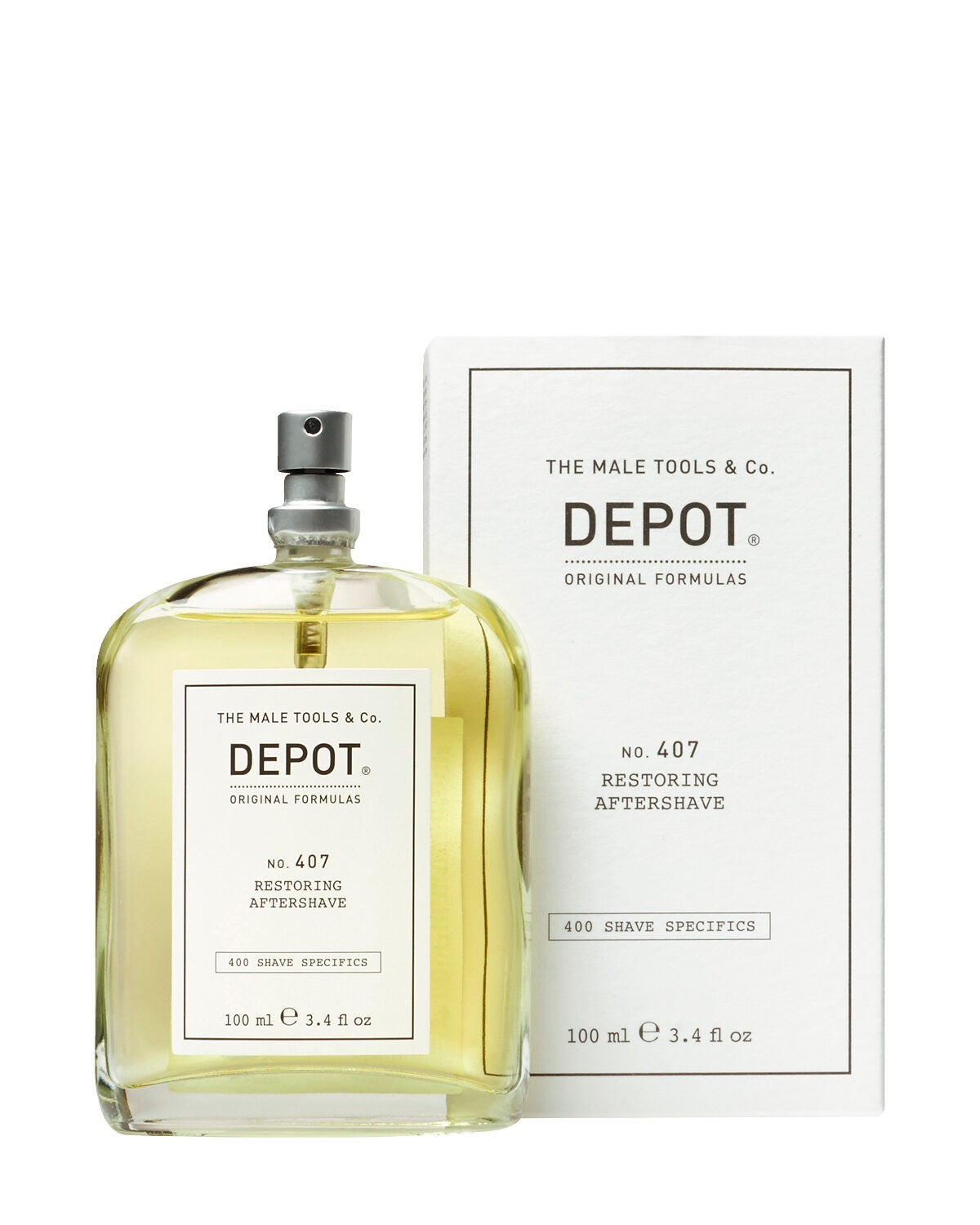 DEPOT No. 407 Restoring Aftershave 3.38oz