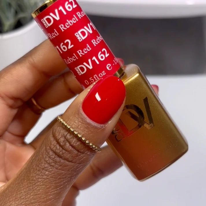 DND Diva Duo Rebel Red #162 .05 oz.