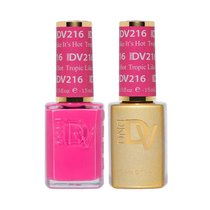 DND Diva DUO Tropic Like It’s Hot #216 .05 oz.
