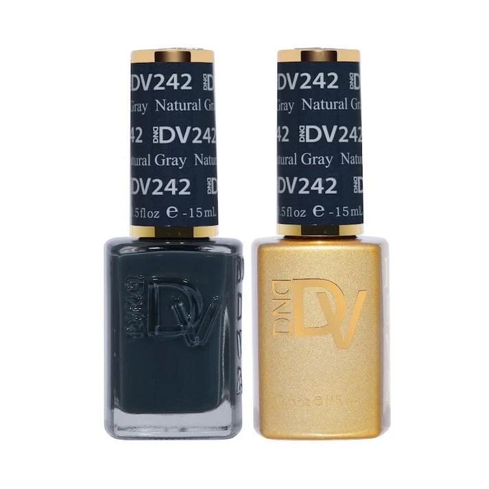 DND Diva Duo Nautical Gray #242 .05 oz. DND