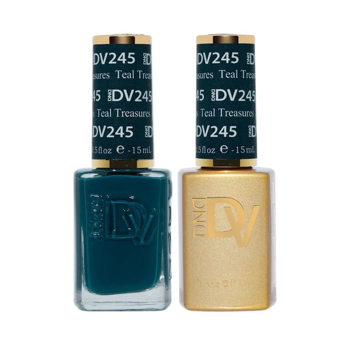 DND Diva Duo Teal Treasures #245 .05 oz. DND