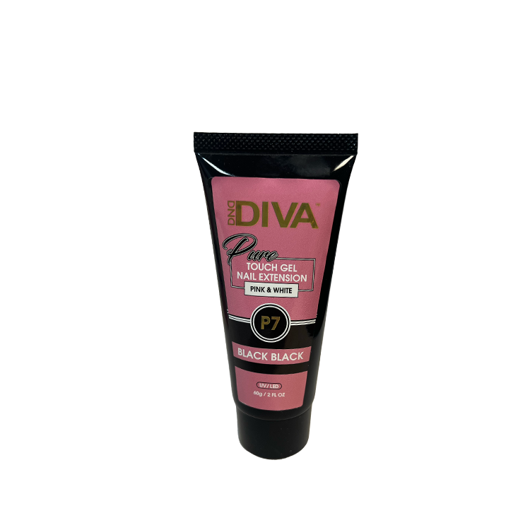DND Diva Pure Touch Black to Black Gel  P7