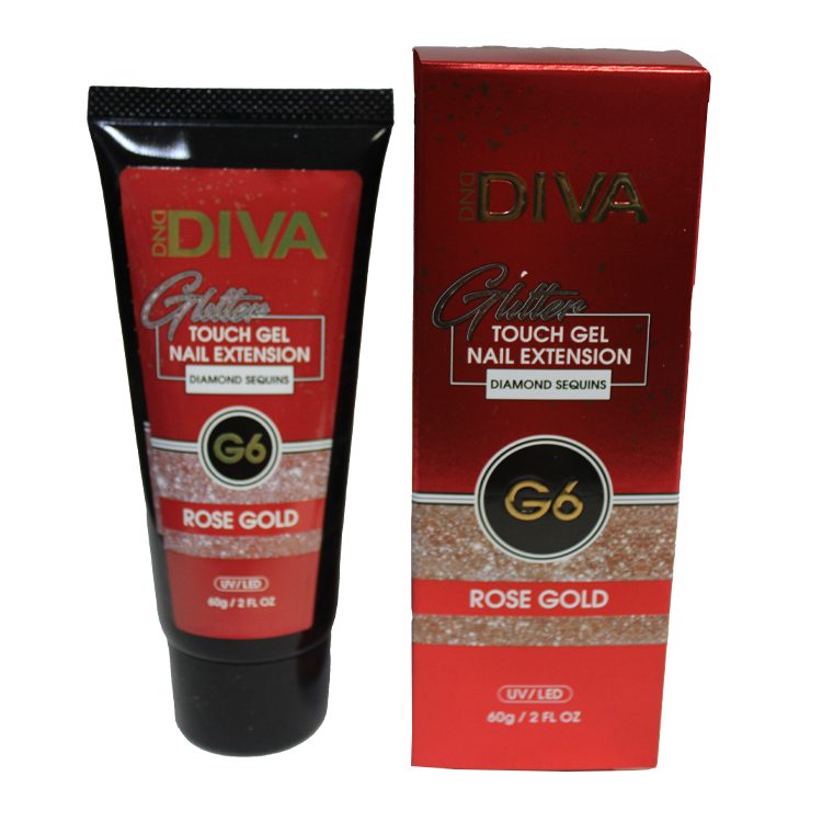 DND Diva Touch Gel Glitter #06