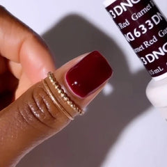 DND Duo Garnet Red #633 0.5 oz. DND