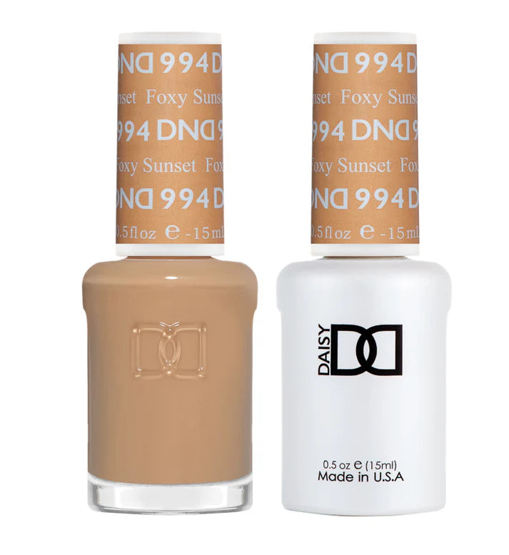DND Duo Gel Foxy Sunset #994 .5 oz.