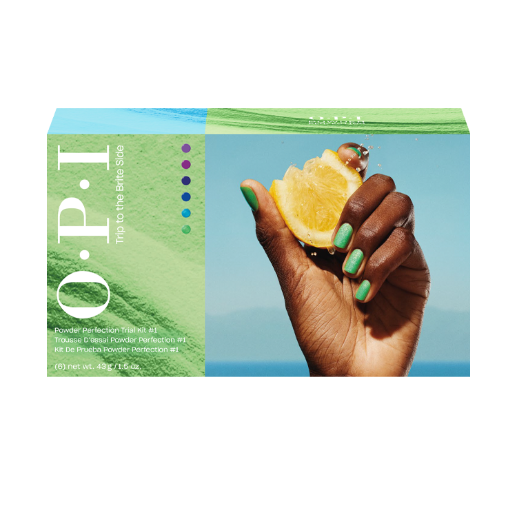 OPI Powder Perfection Dip Trip to the Bright Side Collection - 6 Piece Trail Kit #1