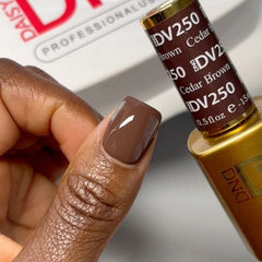 DND Diva Duo Cedar Brown #250 .05 oz. DND