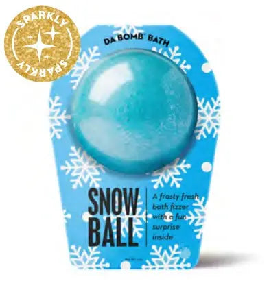 Da Bomb Snow Ball Bath Bomb - PinkPro Beauty Supply