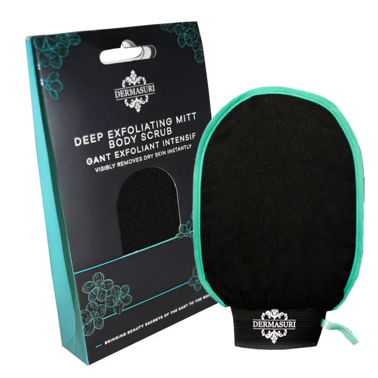 Dermasuri Sunless Deep Exfoliating Mitt - 6 Pack Dermasuri