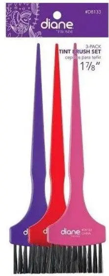 Diane Hair Coloring Brush Set 1.875 Inch - 3 Pack Diane