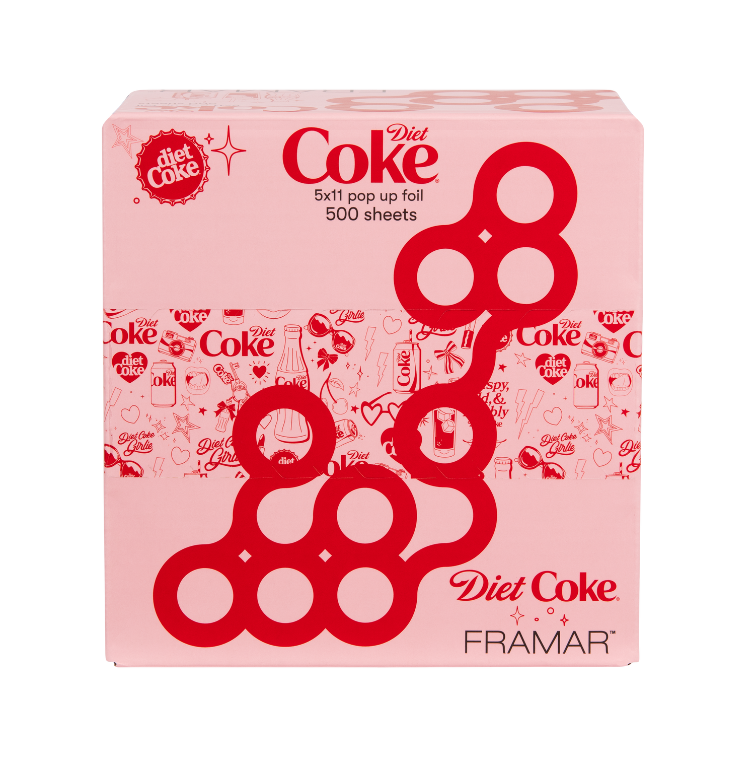 Framar Diet Coke 5x11 Pop-Up Foil 500 Count
