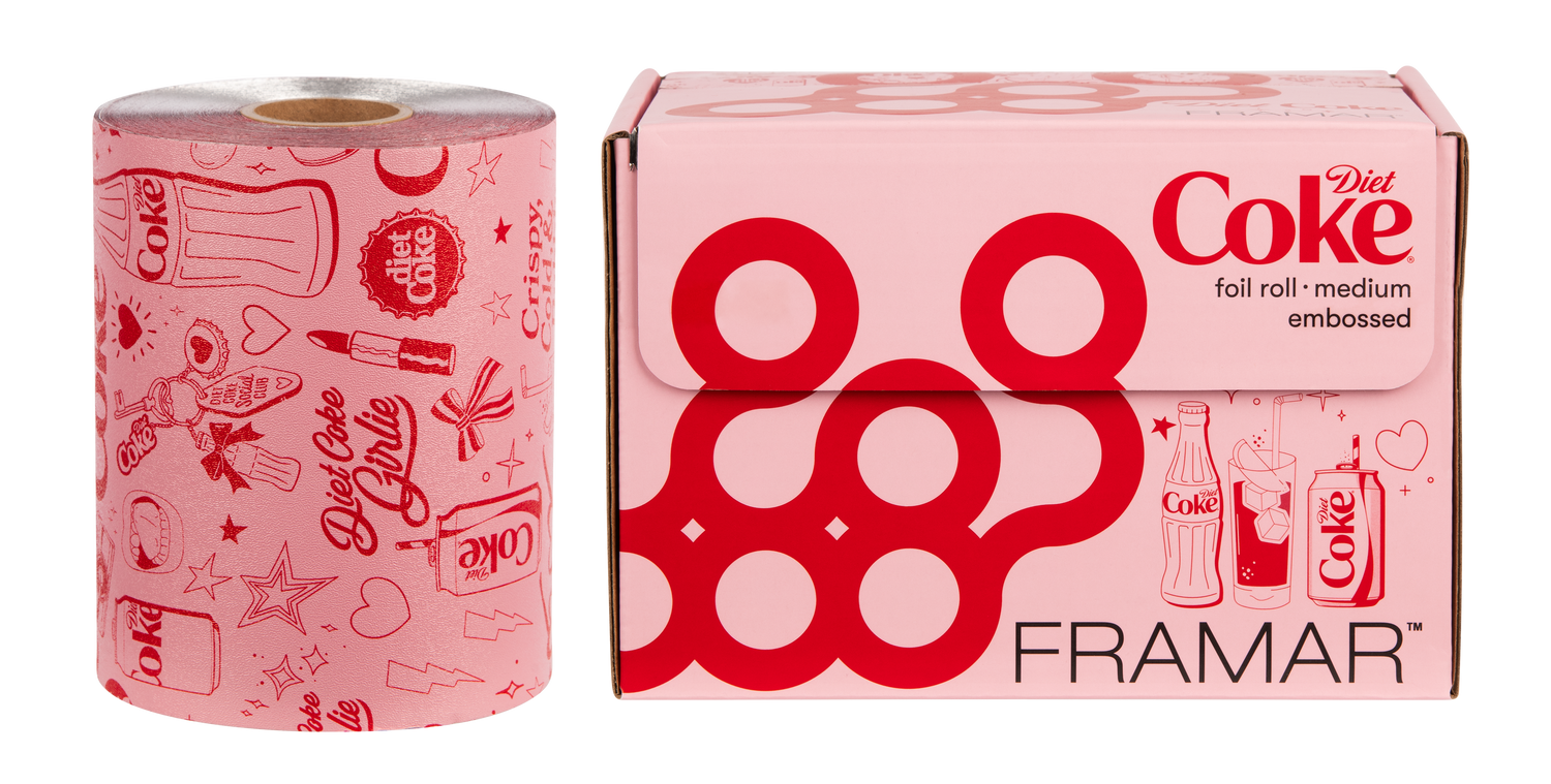 Framar Diet Coke Embossed Roll 320 Feet