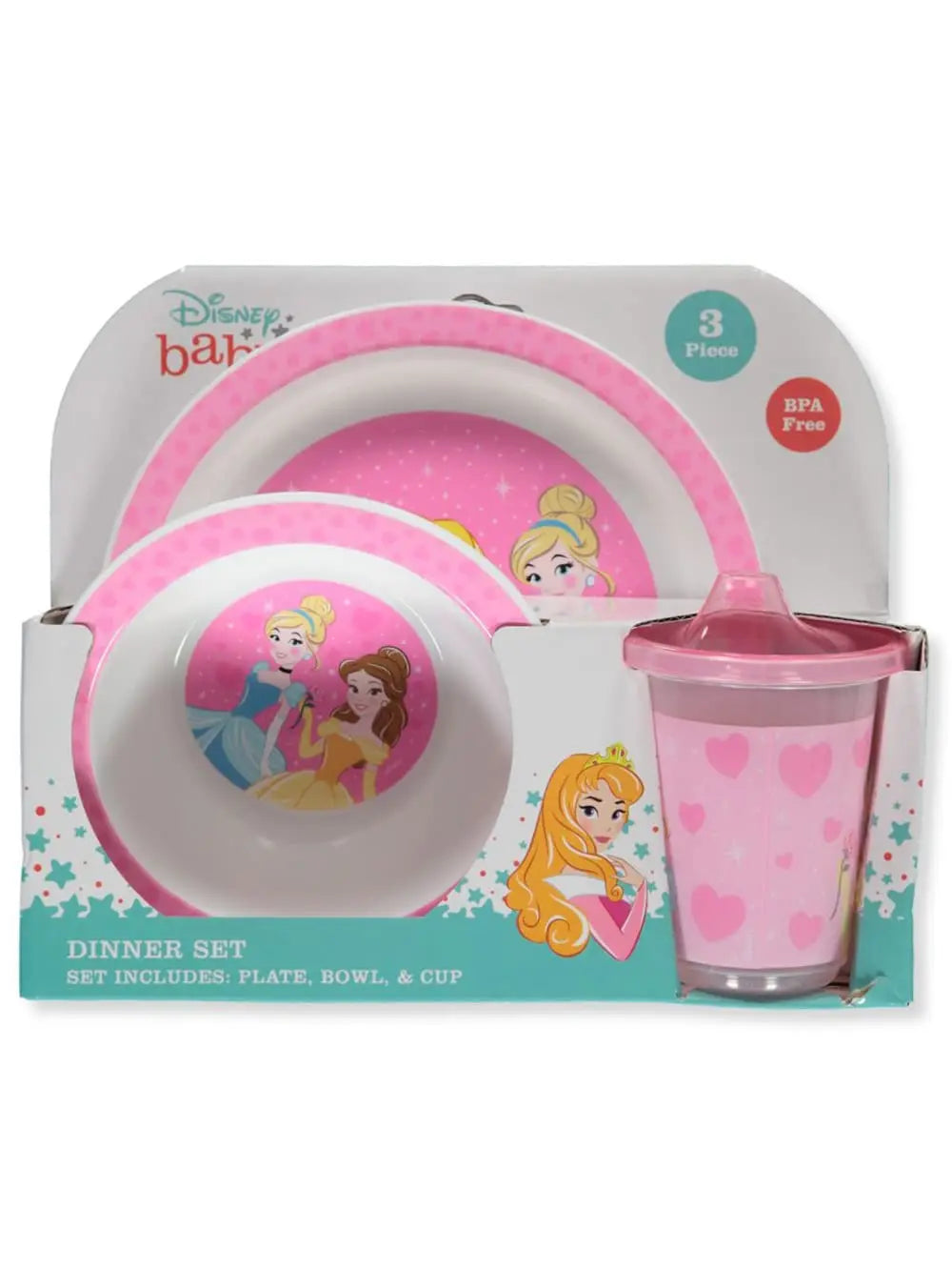 Disney Princess Dinnerware Set Toys