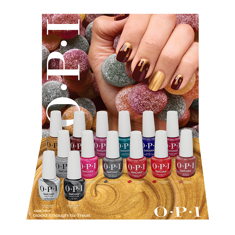 OPI Good Enough To Treat Gel Color Holiday 25 14 Piece Display