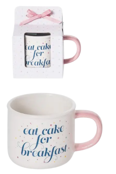 Dolomite Cake Recipe Mug Eat Cake for Breakfast Gift