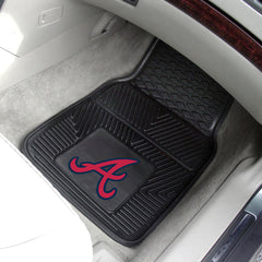 Fanmats Atlanta Braves 2pc Vinyl Car Mat Set Fanmats