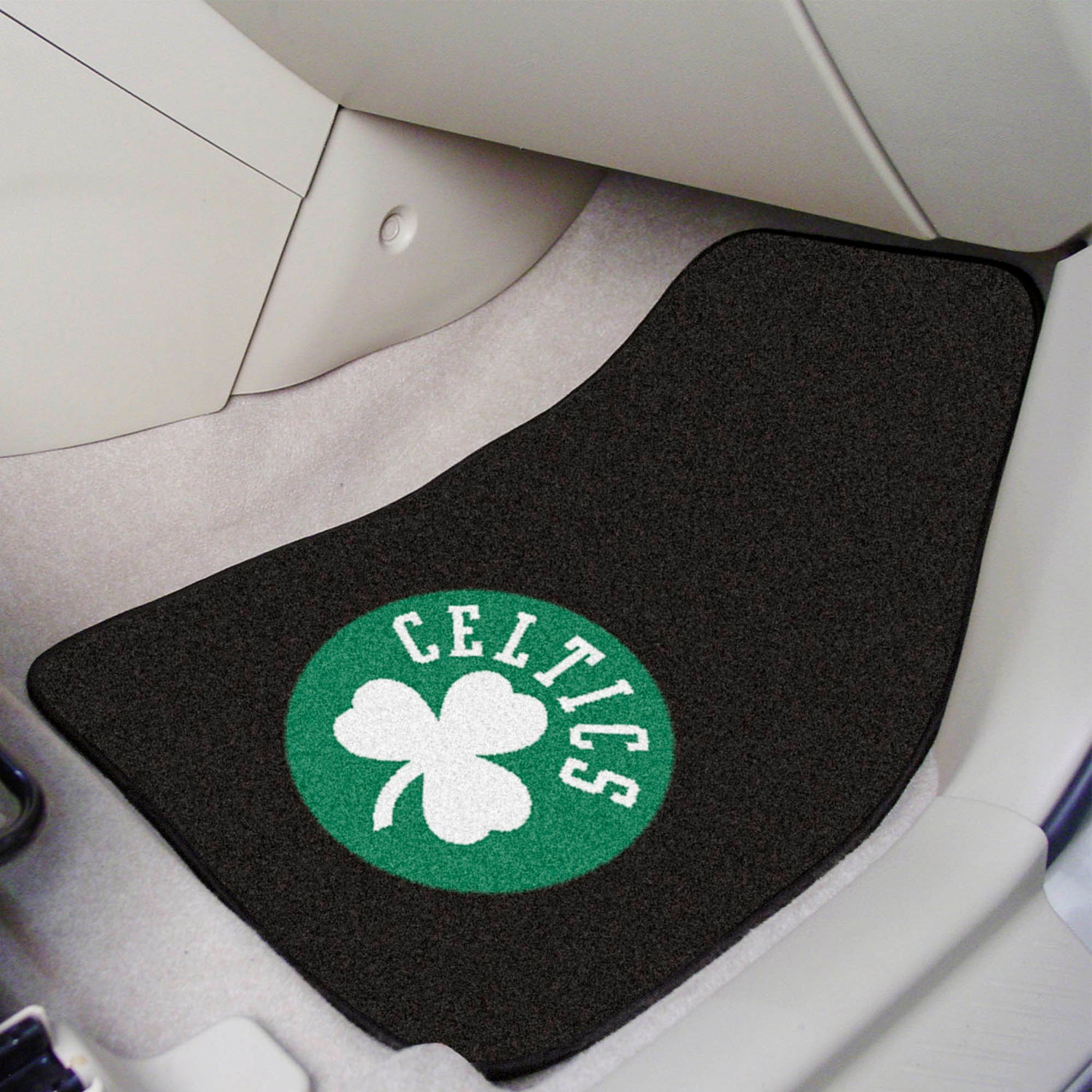 Fanmats Boston Celtics 2pc Carpet Car Mat Set