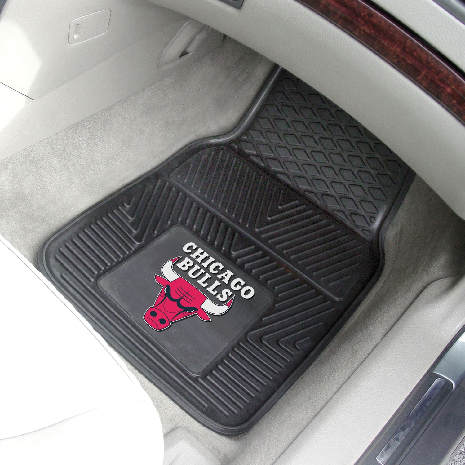 Fanmats Chocago Bulls 2pc Vinyll Car Mat Set