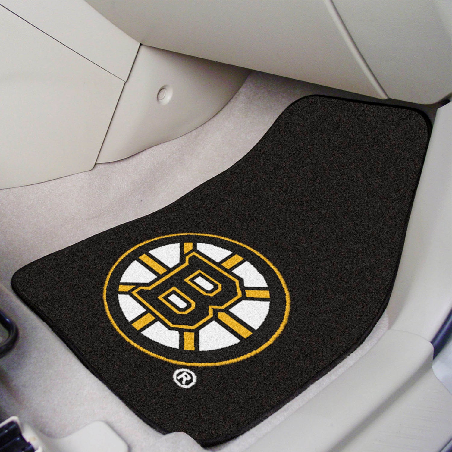 Fanmats Boston Bruins 2pc Carpet Car Mat Set