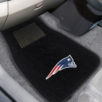 Fanmats New England Patriots NFL Embroidered Floor Mat Set - 2 Pieces