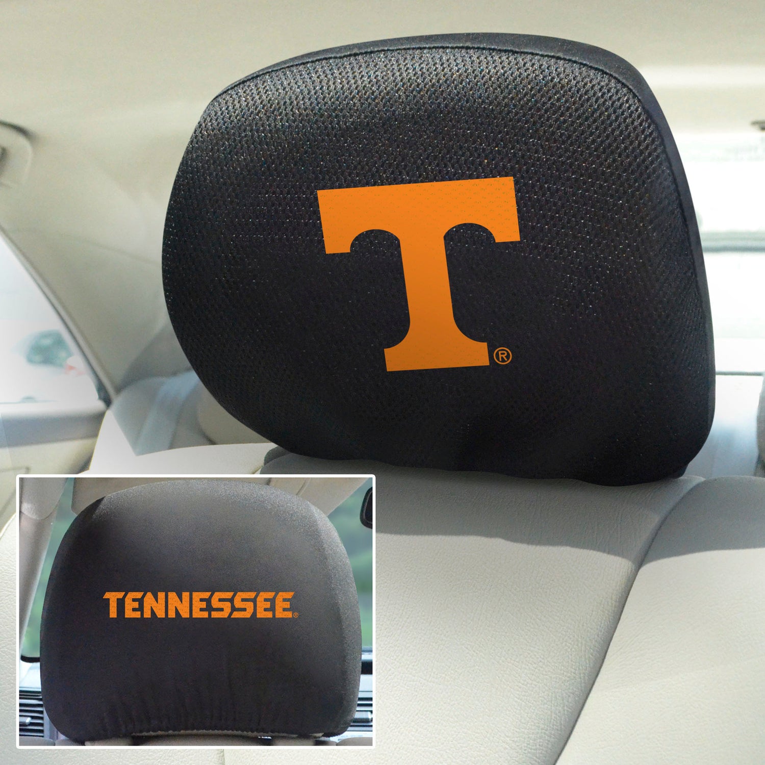 Fanmats Tennessee Volunteers Head Rest Cover Fanmats