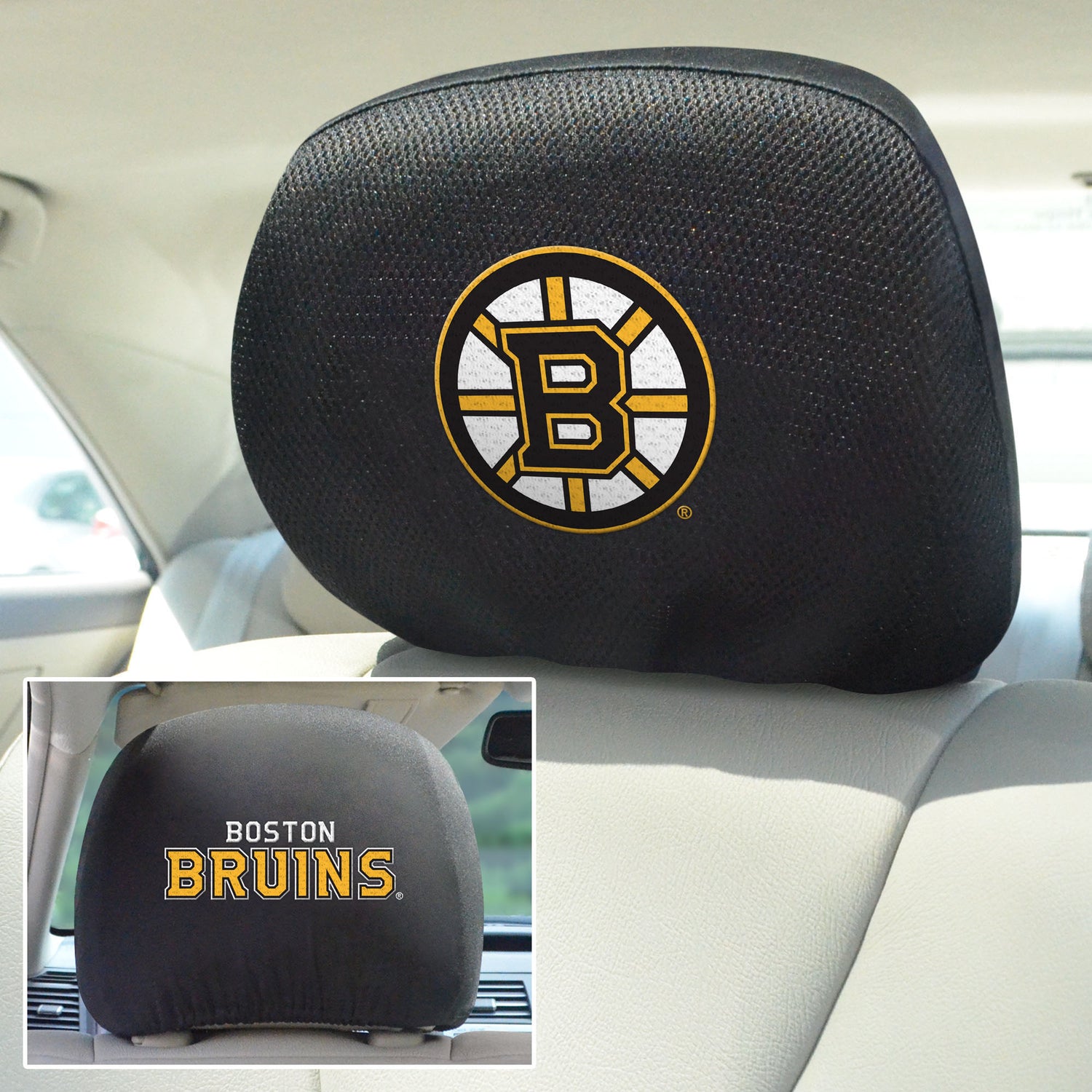 Fanmats Boston Bruins Headrest Cover