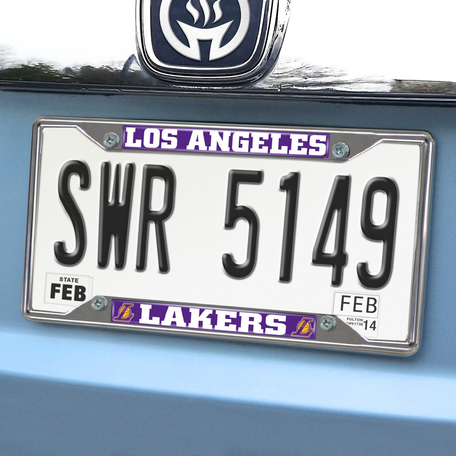 Fanmats Los Angeles Lakers License Plate Frame