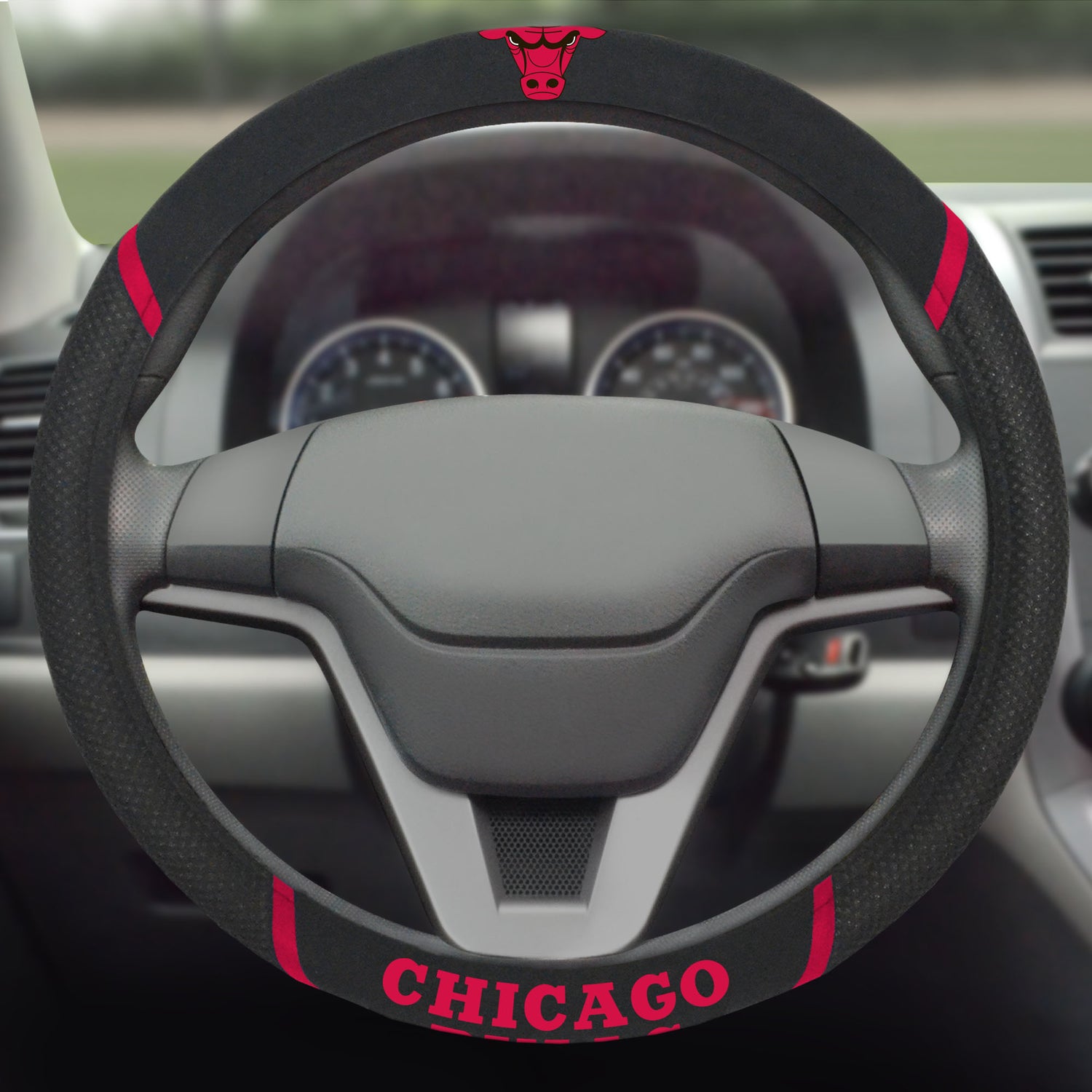 Fanmats Chicago Bulls Steering Wheel Cover