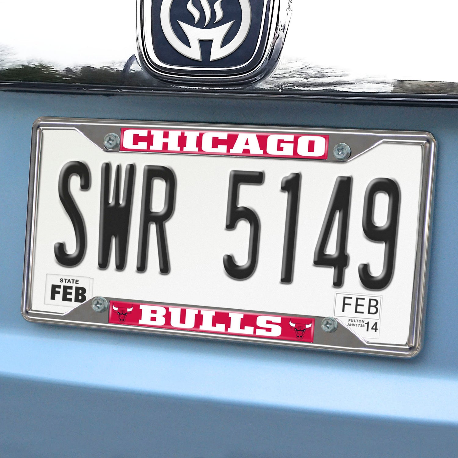 Fanmats Chicago Bulls License Plate Frame