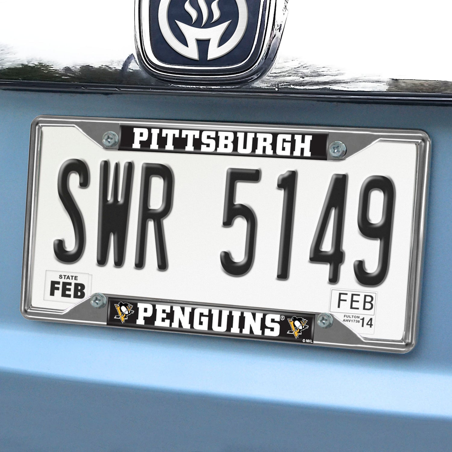 Fanmats Pittsburgh Penguins License Plate Frame