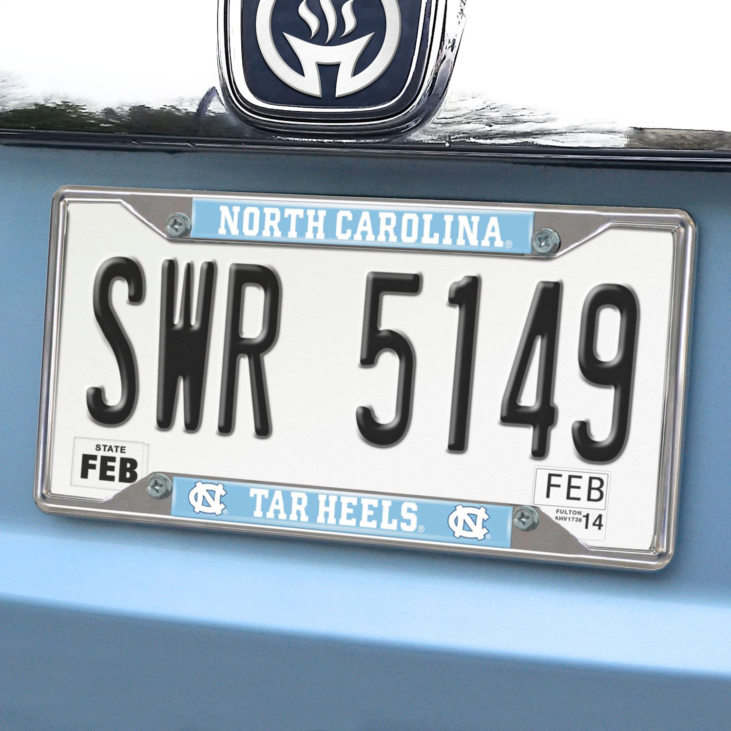 Fanmats North Carolina Tar Heels License Plate Frame Fanmats