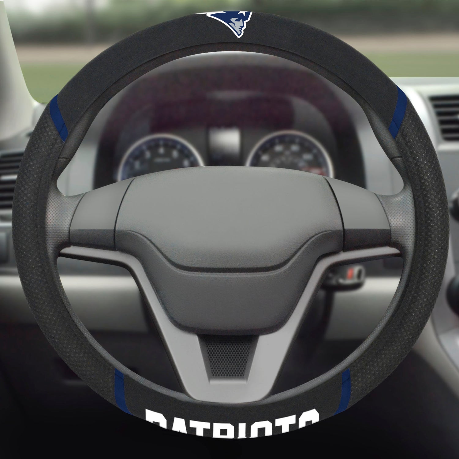 Fanmats New England Patriots Steering Wheel Cover