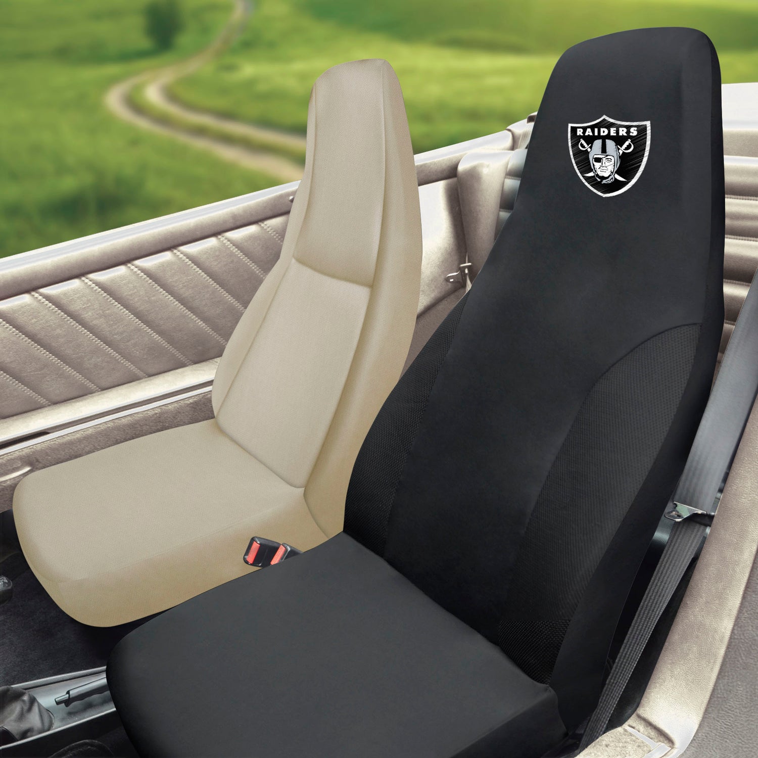 Fanmats Las Vegas Raiders Seat Cover