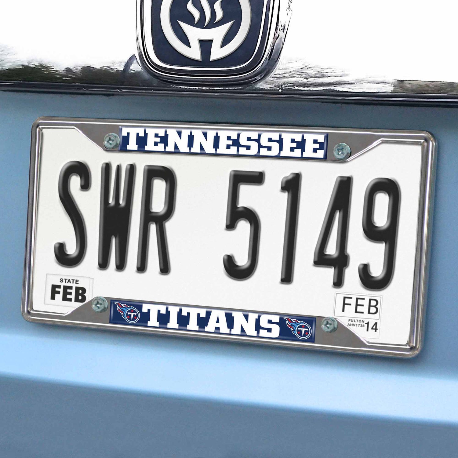 Fanmats Tennessee Titans License Plate Frame