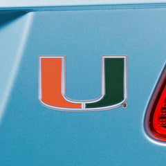 Fanmats Miami Hurricanes Color Emblem Fanmats